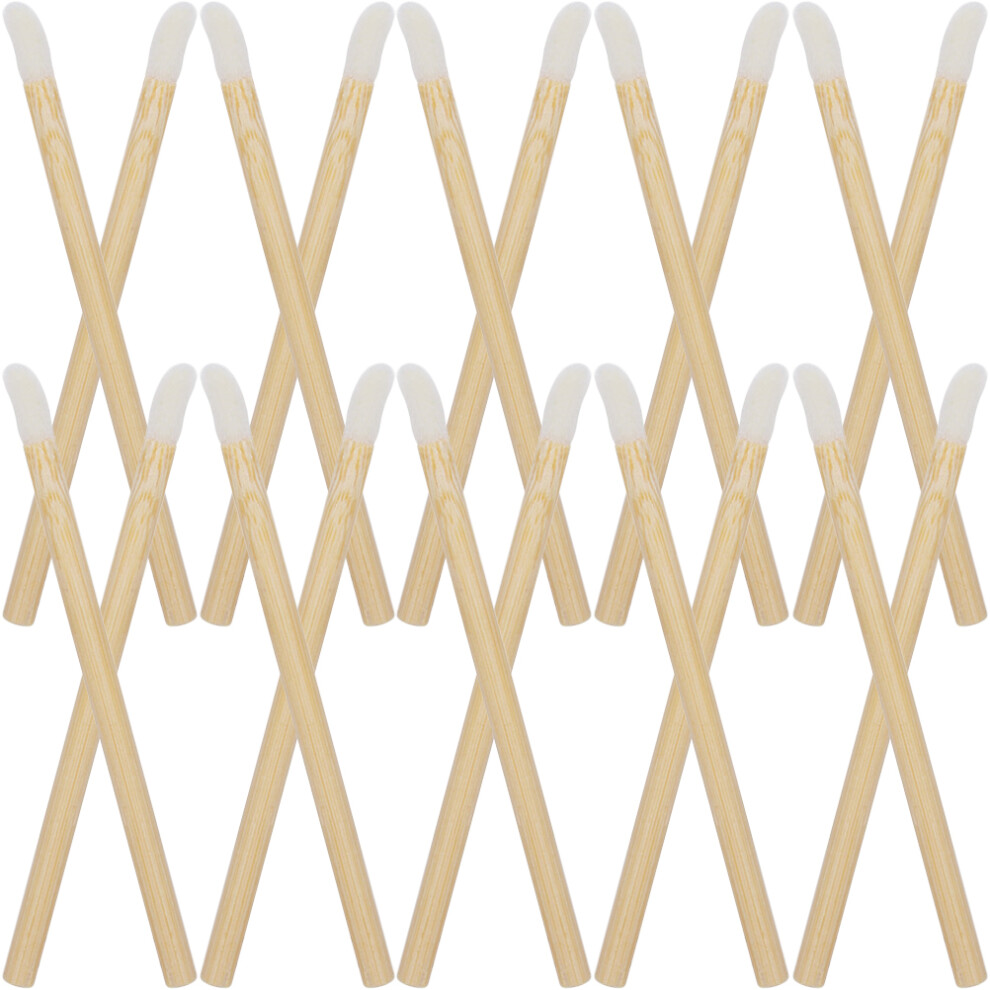Supvox Raindrops Makeup Lipstick Applicator Flocking 100Pcs