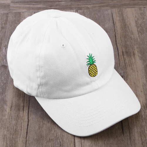Pineapple Baseball Hat With Uv Protection Cotton Twill 1pack 2