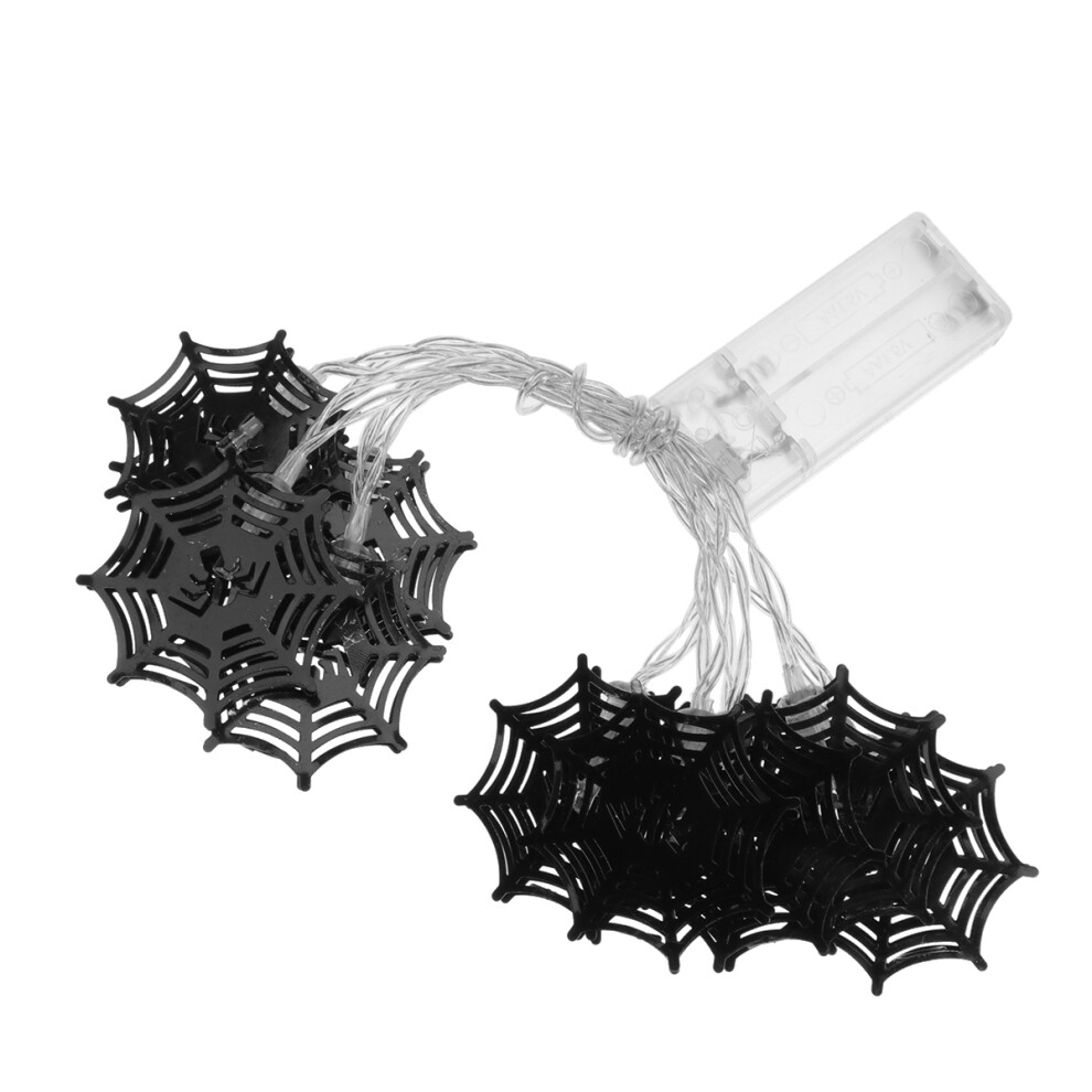 Party Lights Spider Web Shape Black 1set-image-OPC-PJFWTYC-NEW