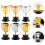 5 Pieces Mini Trophy Children's Trophies Celebration Competition 10