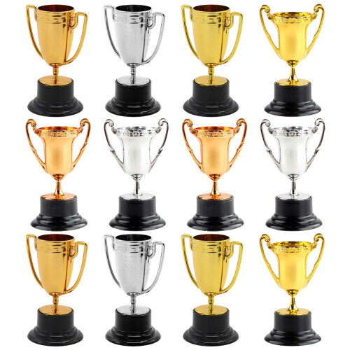 5 Pieces Mini Trophy Children's Trophies Celebration Competition 1