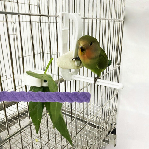 wooden bird perch rod for parrot chewing and scratching 1