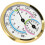 Thermometer Extra Large Outdoor Hygrometer with Clock Probe 1
