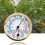 Thermometer Extra Large Outdoor Hygrometer with Clock Probe 4