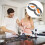 2pcs Nonstick Pancake Tool For Kitchen Utensil In Orange 8