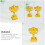 3Pcs Golden Plastic Trophy Cake Toppers Creative Contest Party Picks 7