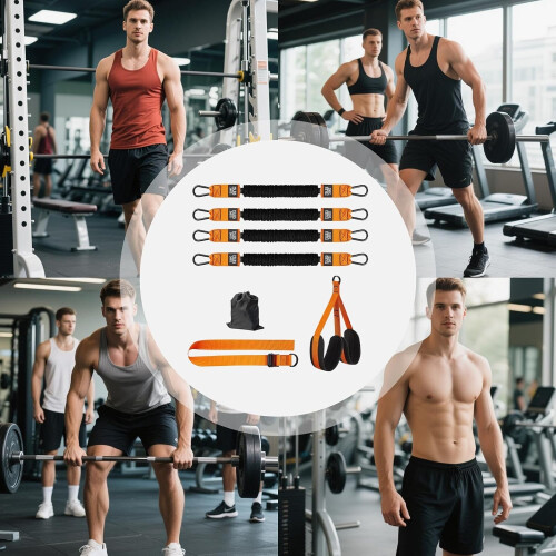 Pull-Up Helper Band Adjustable Length Heavy-Duty Training Strap For Assisted Pull-Ups Chin-Assist Band 2