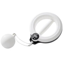 Fitness Hoop Arm Strength Training Weighted 360 Degree Rotation 7.48 x 6.3 Inches Portable Hand-Cranked Upper Body Ring