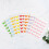 8pcs Scrapbook Corner Stickers Photo Post Corner Simple 9