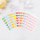 8pcs Scrapbook Corner Stickers Photo Post Corner Simple 4