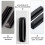 2Pcs Black PP Cabinet Handles Durable Self-Stick Door and Window Knobs 11