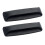 2Pcs Black PP Cabinet Handles Durable Self-Stick Door and Window Knobs 1