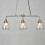 Litecraft Ingrid 3-Light Ceiling Pendant Bar - Antique Brass (60621344) | Adjustable Drop 4