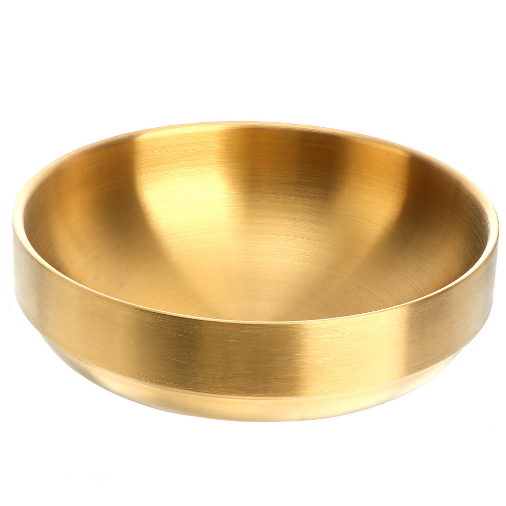 Golden Stainless Steel Deep Soup Bowl Fingerprint Proof 1pack-image-OPC-PJFXCBX-NEW