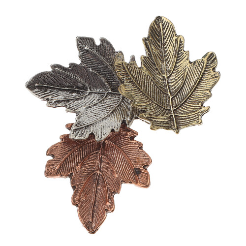 Retro Ahornblatt Brosche Anstecknadel Schmuck