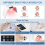 LED Face Light Therapy Mask, 7 Colors LED Face Mask Spray Deep Hydration 5