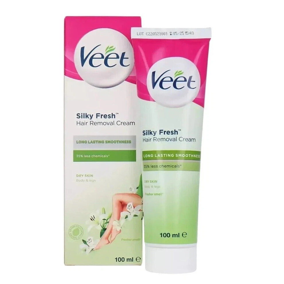 Veet Hair Removal 100Ml | Sensitive Skin Aloe Vera & Vit E Cream