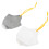 2Pcs Adjustable Dog Muzzle Nonwoven Fabric Anti-Bite Breathable Cover 1
