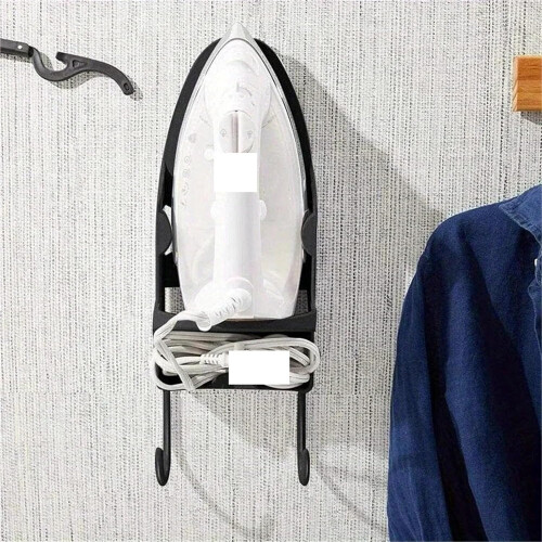 Ironing Board Holder Wall Mounted Ironing Board Stand Grey For Home Storage 1