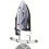 Ironing Board Holder Wall Mounted Ironing Board Stand Grey For Home Storage 4