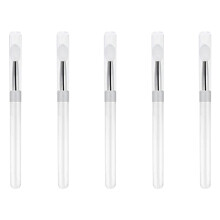 5 Pcs Silicone Lip Brush Cosmetics Scratch-free Makeup Daily Use Miss