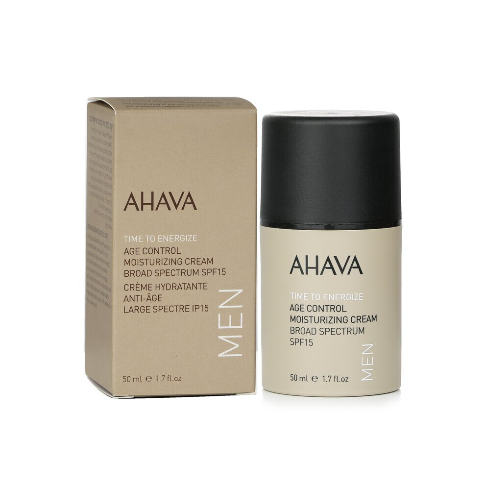 Ahava Cream Time To Energize Age Control Moisturizing Spf15 50Ml