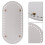 2Pcs Durable PU Purse Bottom Shapers Light Grey Bag Making Accessories 9