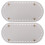 2Pcs Durable PU Purse Bottom Shapers Light Grey Bag Making Accessories 1