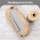 2Pcs Durable PU Purse Bottom Shapers Light Grey Bag Making Accessories 6