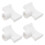 Hole Bleed Radiator Valve Keys White Abs 4pcs 11