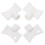 Hole Bleed Radiator Valve Keys White Abs 4pcs 10