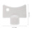 Hole Bleed Radiator Valve Keys White Abs 4pcs 2
