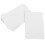 10Pcs White Plastic Blank Employee Cards Double-Sided Printable Ids 7