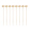 8Pcs White Dried Flower Aroma Diffuser Sticks Fireless Essential Oil 1