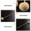 8Pcs White Dried Flower Aroma Diffuser Sticks Fireless Essential Oil 9