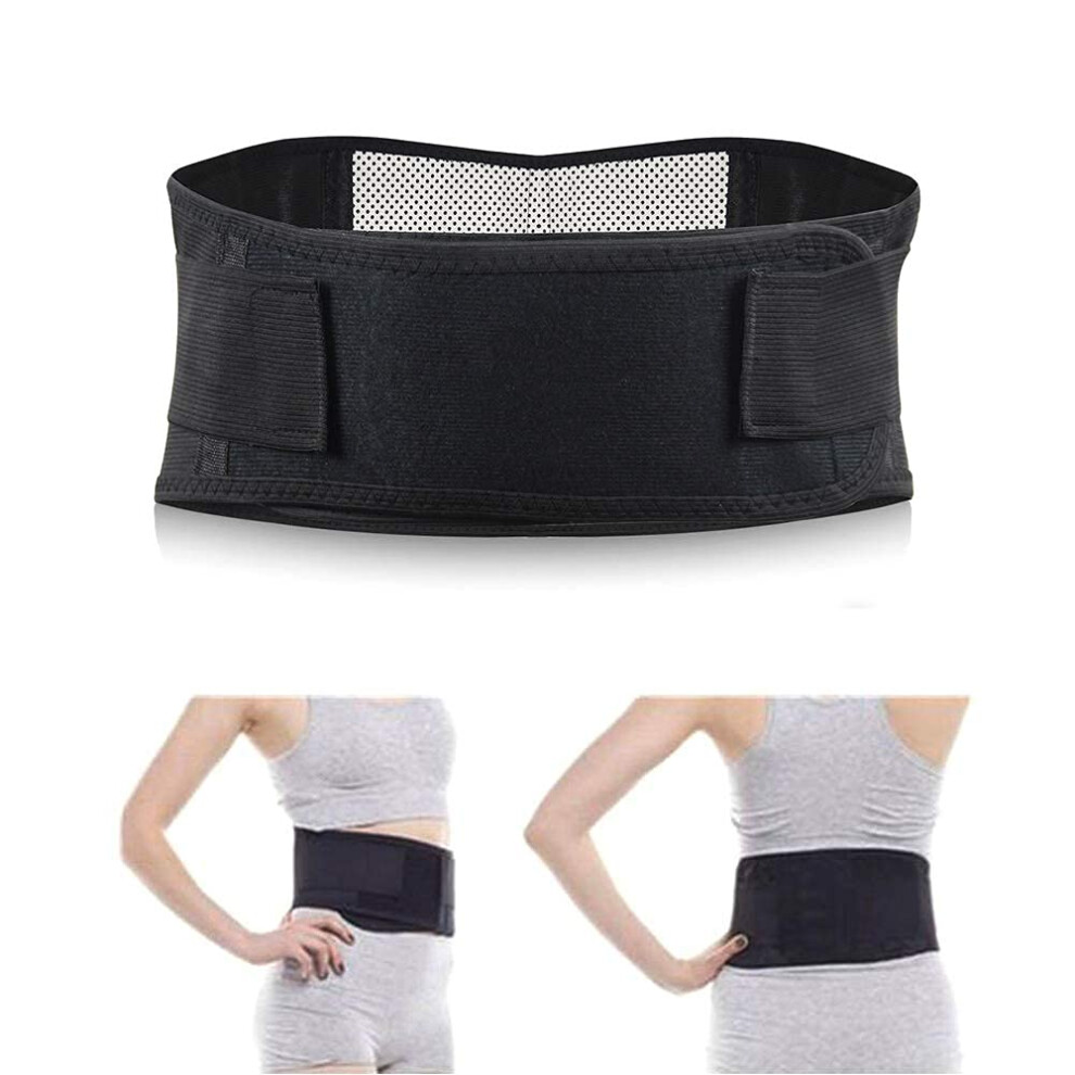 Magnetic Support Belt For Lower Back With Adjustable Back Brace Relieves Pain Warm Therapy For Circulation