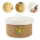 Wicker Toy Storage Box With Lid Lidded Basket Organizer 5