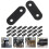 20pcs stainless steel mending plate straight bracket flat metal 2