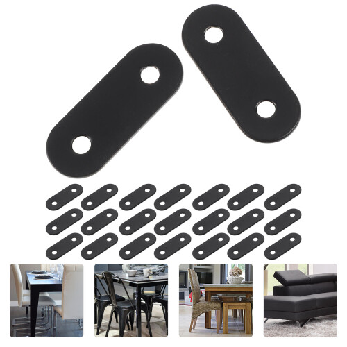 20pcs stainless steel mending plate straight bracket flat metal 1