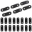 20pcs stainless steel mending plate straight bracket flat metal 8