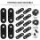 20pcs stainless steel mending plate straight bracket flat metal 11