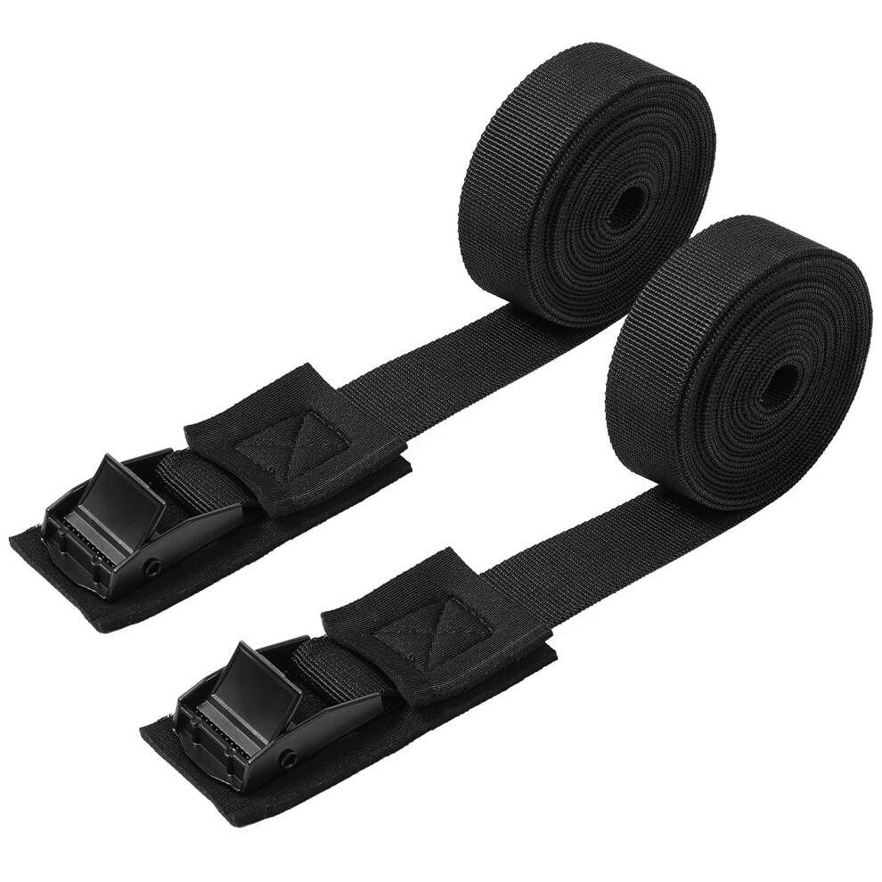 Load Bearing Bike Rack Straps 2pcs Black Adjustable-image-OPC-PJFXZST-NEW
