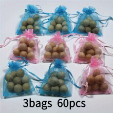 (Mix, 3 bags of 60 pieces) Cedar Balls for Wardrobe And Drawer, Deodorize, Freshen The Air, Red Cedar Balls Are Suitable for Wardrobes, Shoe/ Storage Cabinets