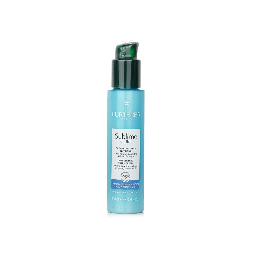 Rene Furterer Cream Sublime Curl Curl Defining Nutri (Wavy Curly Hair) 100Ml/3.3Oz