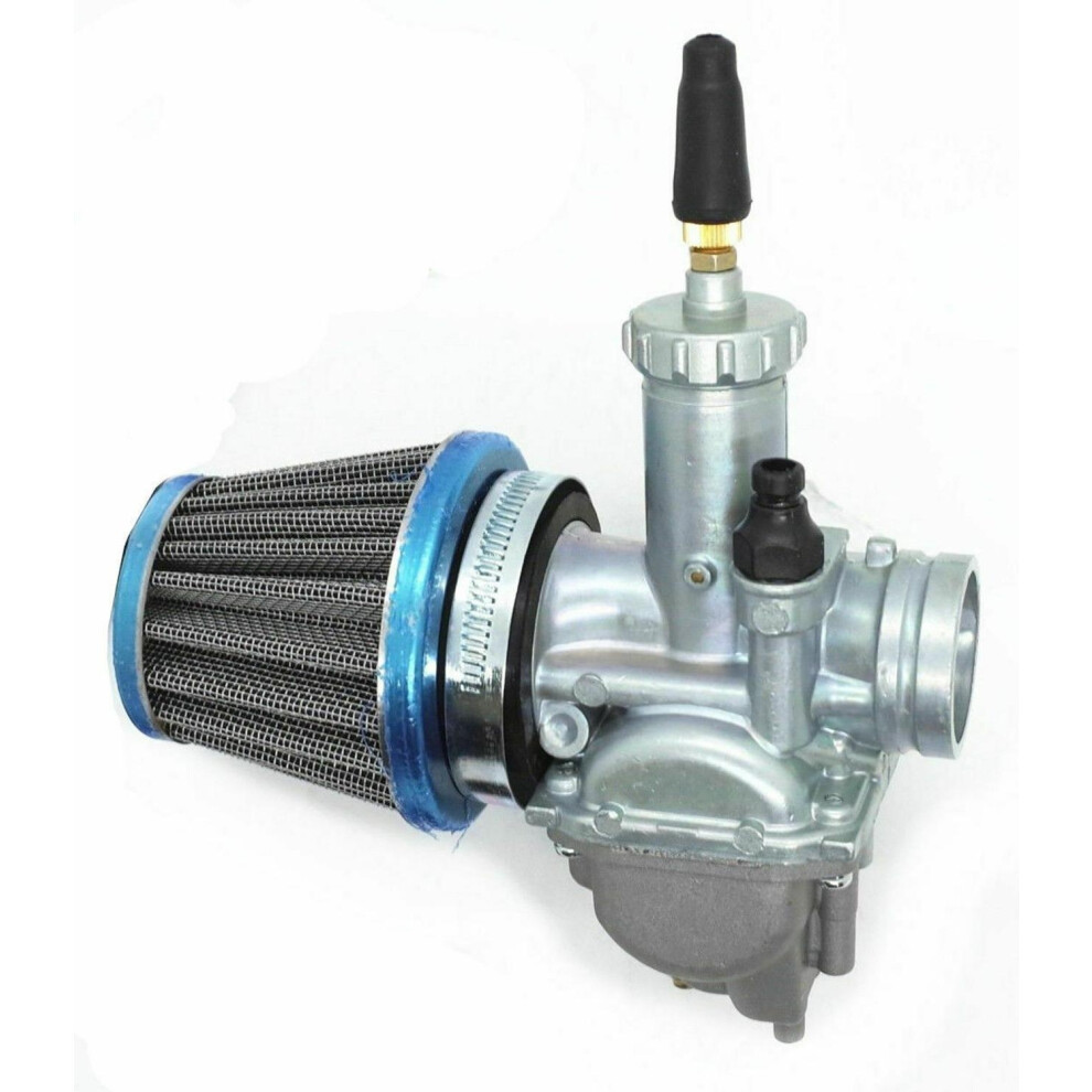 Carburetor W/Air Filter For Kawasaki Bayou 220 250 KLF220A KLF250A ATV Dirt Bike