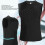 Breathable Youth Compression Shirt with Protective Padded Vest YM 8
