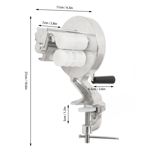 Hand Crank Cavatelli Maker: Easy Clean Pasta Machine for Home Use 1