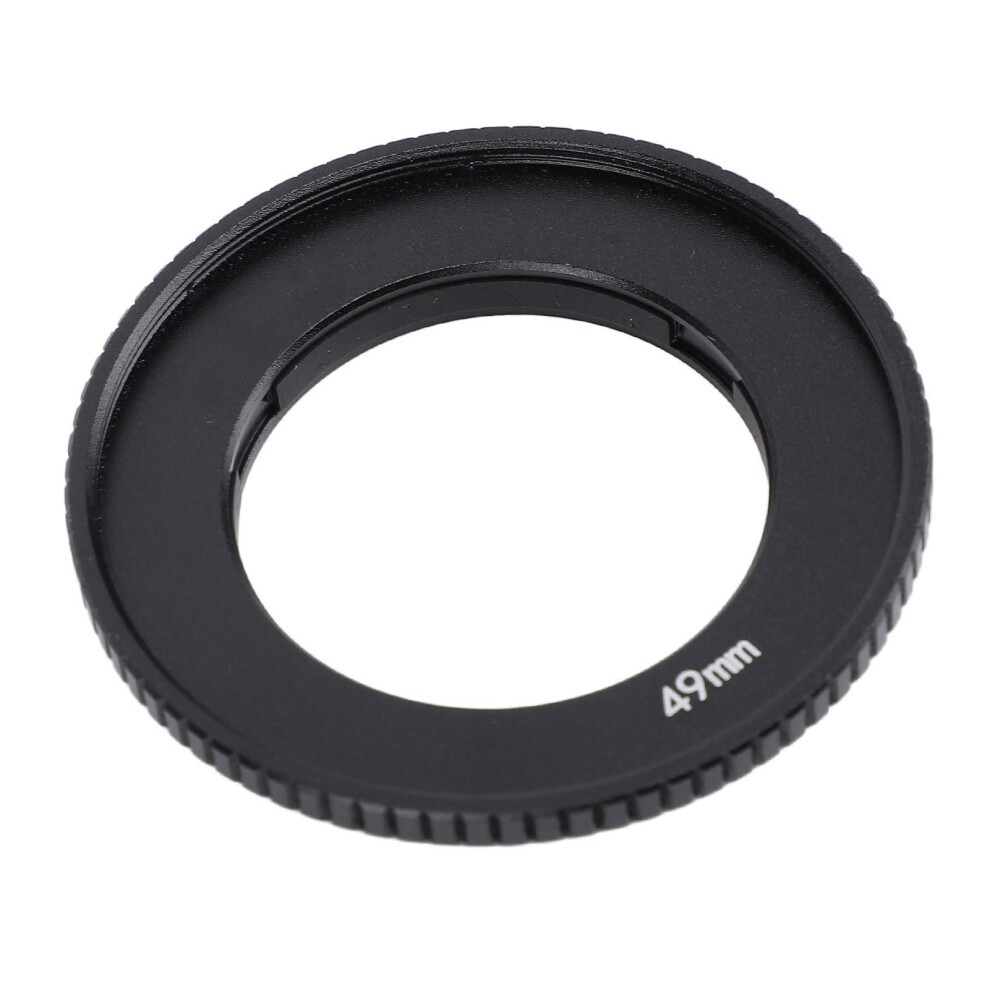 Sturdy Aluminum 49Mm Lens Adapter Ring For Creative Photography On Action4 7631337154758