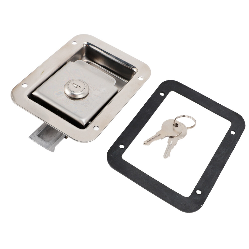 Stainless Steel Toolbox Handle Lock - Rustproof, High Strength, Rv Latch 7671337155102