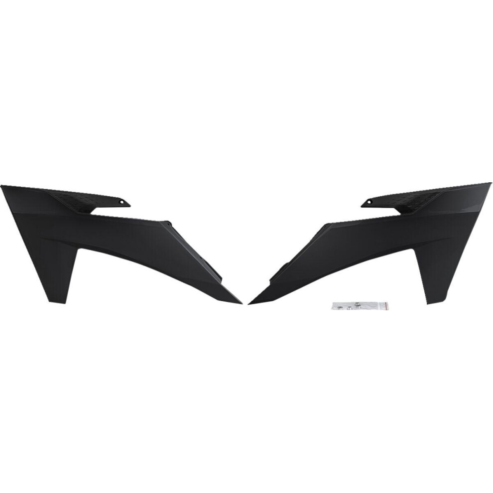 Ufo Black Radiator Scoops For Ktm Exc150 Tbi 2024-2025